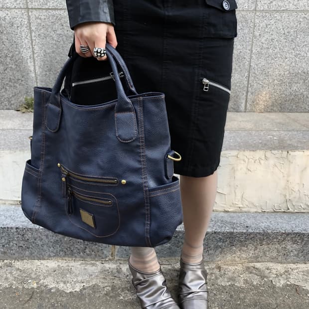 anne klein leather bag 