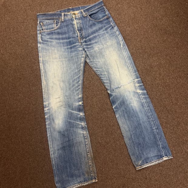 32)리바이스 501 빈티지 워싱 데님팬츠