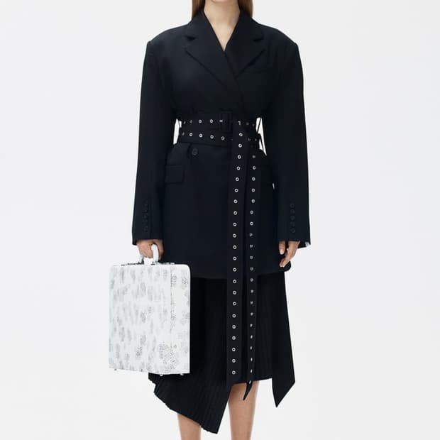 Rokh h&m 벨티드 울자켓