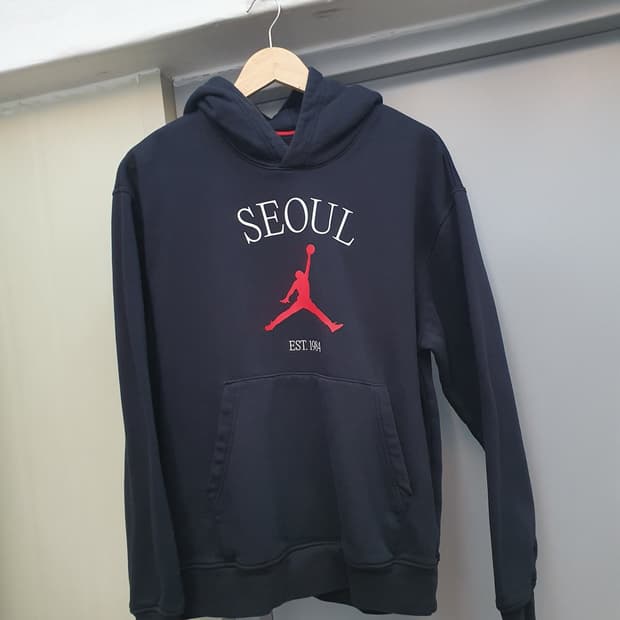 조던 기모 후드티 100