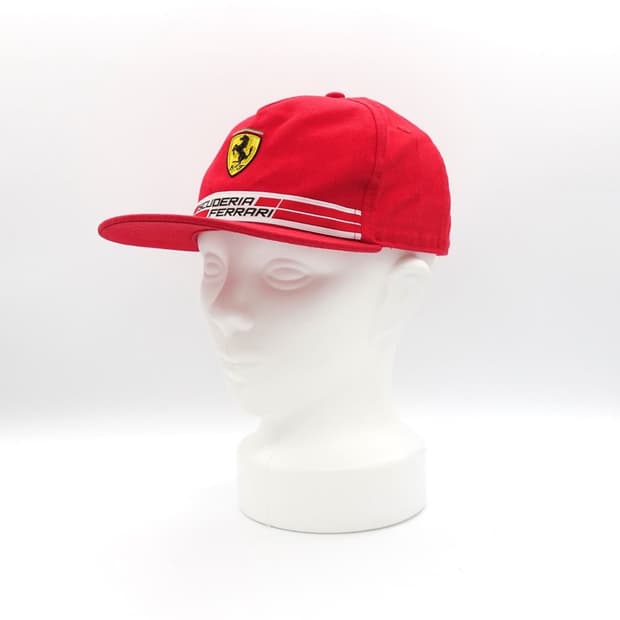 FERRARI 스쿠데리아 페라리 F1 포뮬러원 레드 캠프캡 볼캡