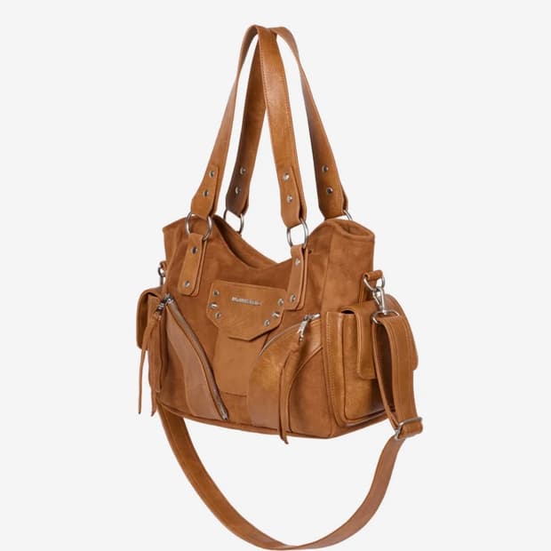 이우가마카라스 숄더백 카멜