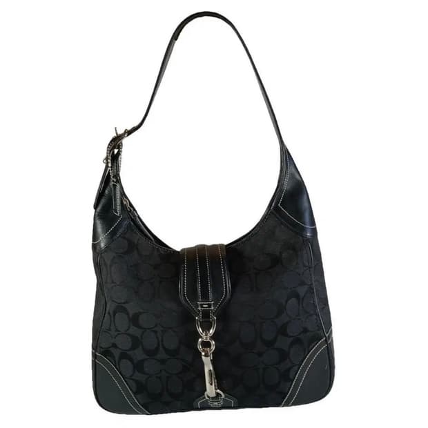 코치 블랙 시그니처 숄더백 / 코치가방 / 코치숄더백 / 코치크로스백