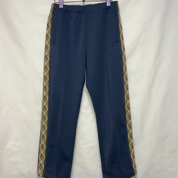 [M]SCHOTT NYC 쇼트 사이드 자수 트랙팬츠