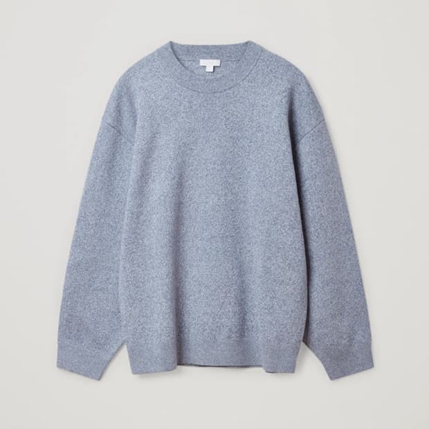 [L] COS 니티드 코튼 메리노 점퍼