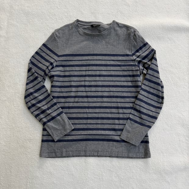 100 갤럭시 스트라이프 긴팔 티셔츠 0317T