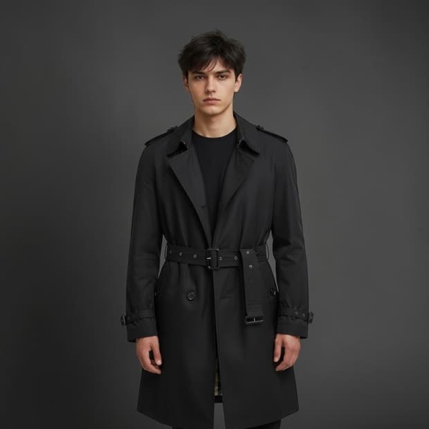 L/ 버버리 켄싱턴 벨티드 트렌치코트(새상품)