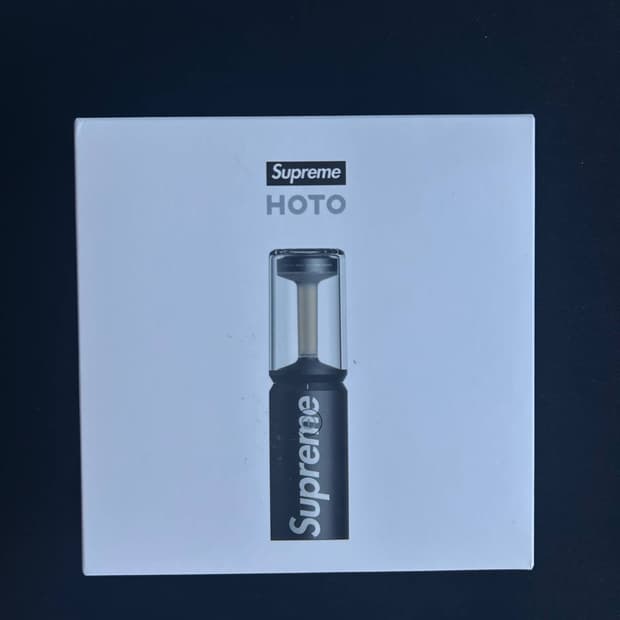 슈프림 x 호토 캠프 라이트 블랙 - 25FW