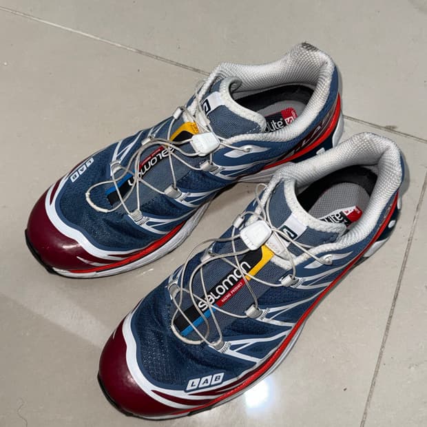 살로몬 xt-6 애슐리 블루 