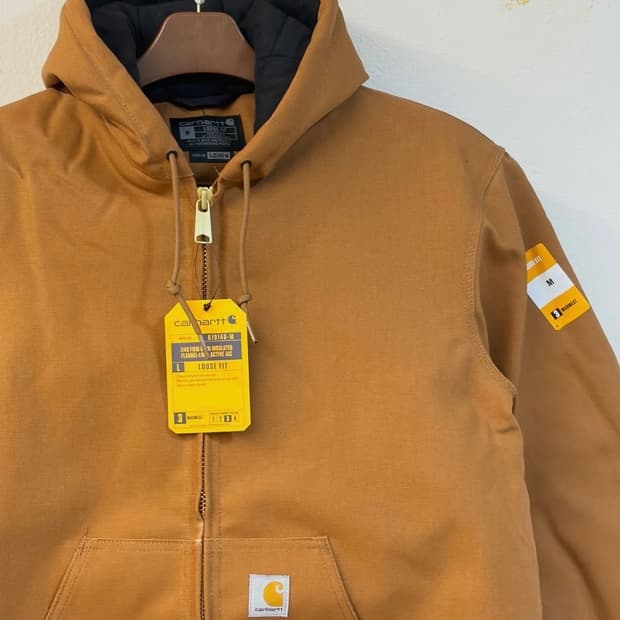 [새상품] 칼하트 액티브 자켓 탄