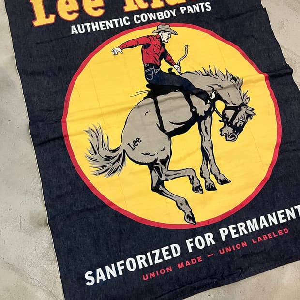 빈티지 Lee 셀비지 