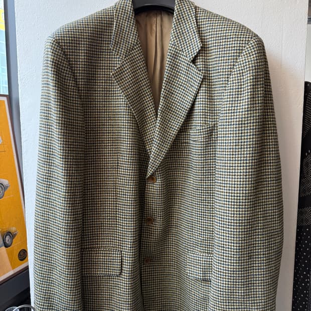 HUGO BOSS 하운드투스 테일러드 자켓 XL 42
