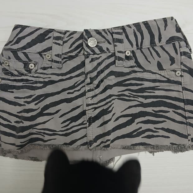 빈티지 갸루 청 숏스커트 판매해요!!!