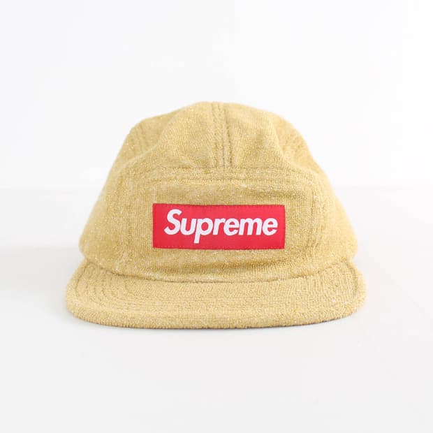 SUPREME glitter terry cap