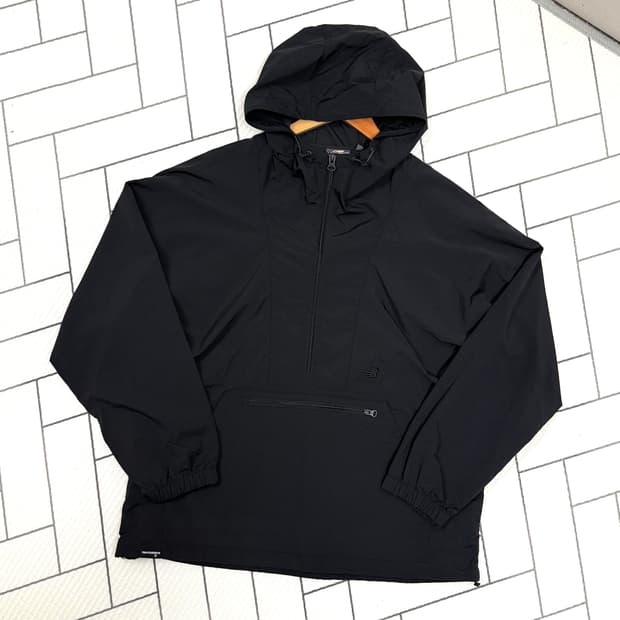 남성 95 M / 뉴발란스 아노락 바람막이 블랙