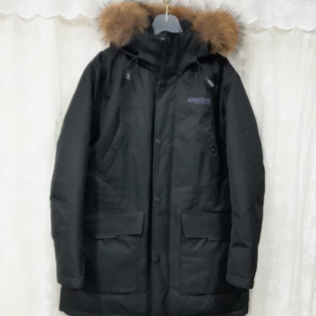 디스커버리 블랙 패딩95