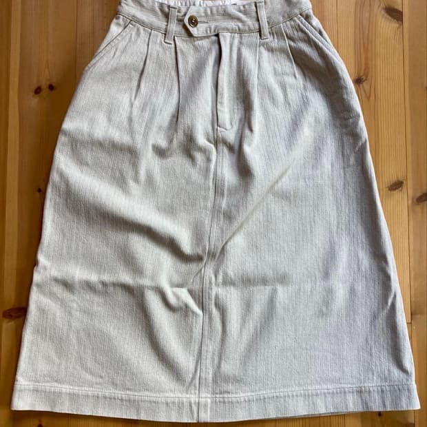 MHL 마가렛호웰 헤링본 스커트 