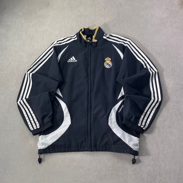 100 아디다스x레알마드리드 나일론 바람막이