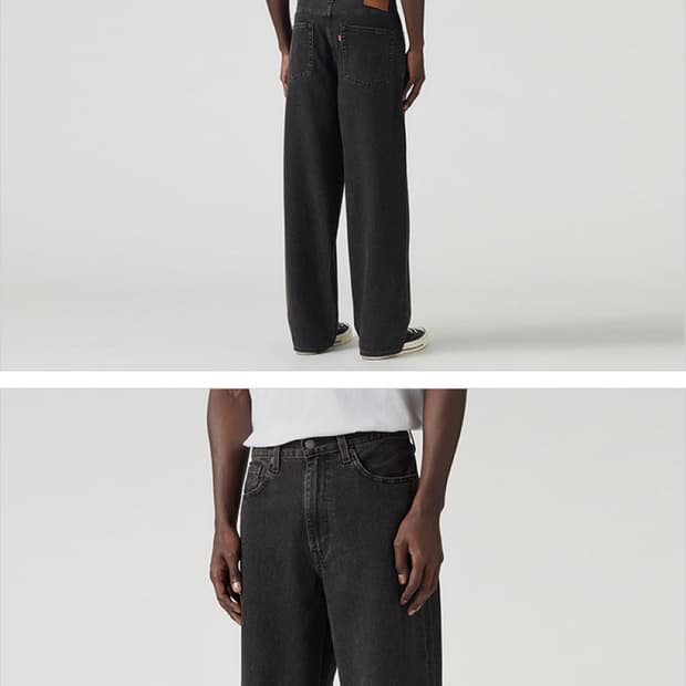 리바이스 578 배기 흑청