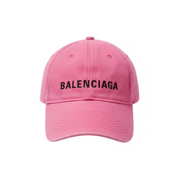 L(58)/ 발렌시아가 로고 엠브로이더리 베이스볼 캡