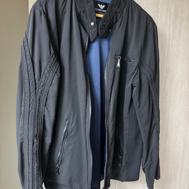 엠포리오 아르마니 바이커 자켓