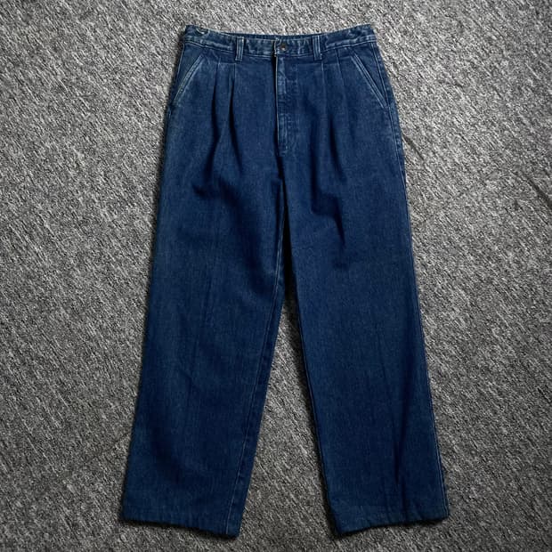 Lee USA 와이드 인디고 데님 팬츠o 2525