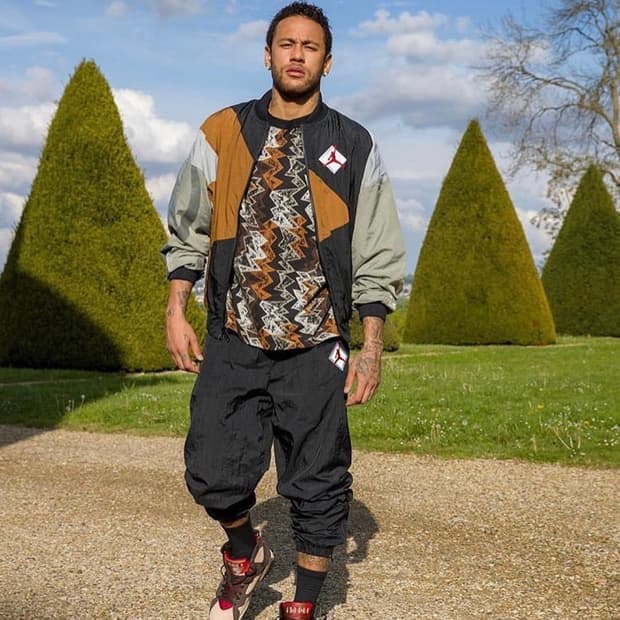 나이키 조던 x 파타 트랙 팬츠 블랙 S