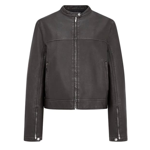 브플먼트 비건레더 자켓