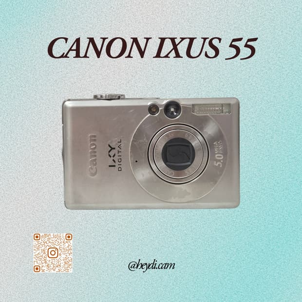 아이유디카라인) 캐논 ixus55실버 (IXY60)