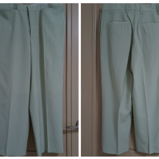 신품급 이태리 정품 버버리 울 팬츠 바지