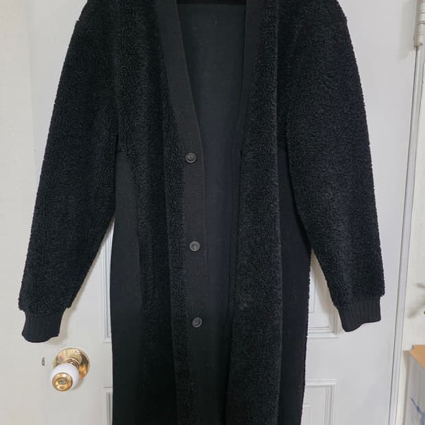 지오송지오 남성 부클 롱가디건