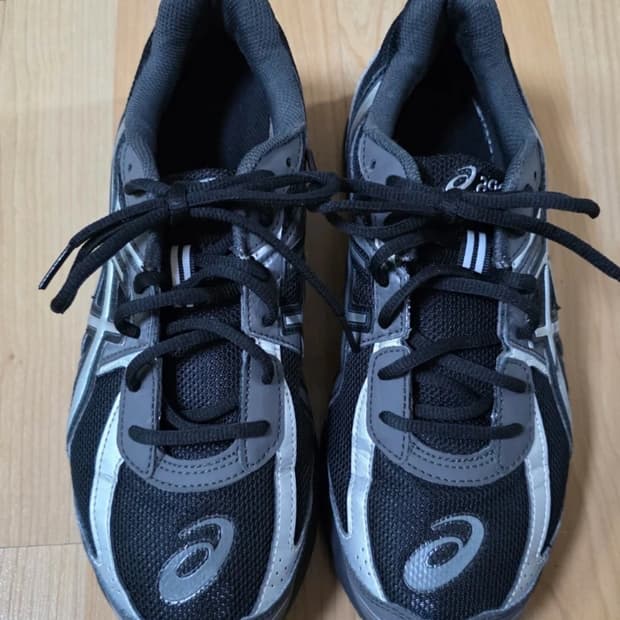 아식스 조그 100S 블랙/실버 270mm