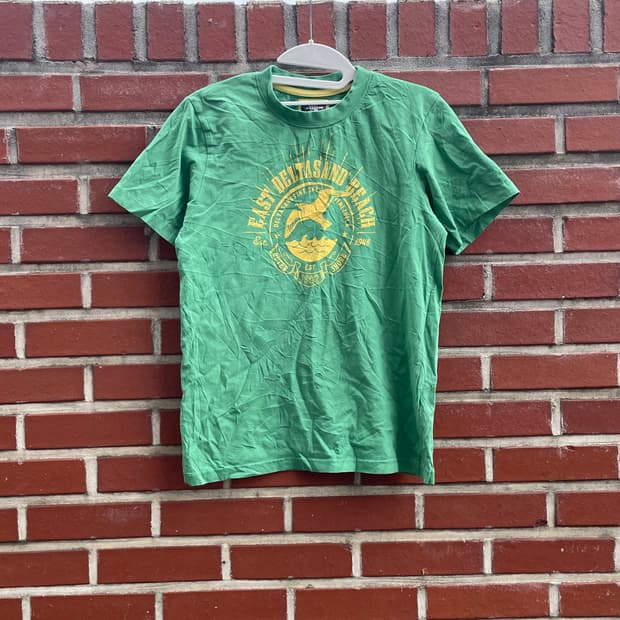 델타샌드 비치 반팔 티셔츠 그린