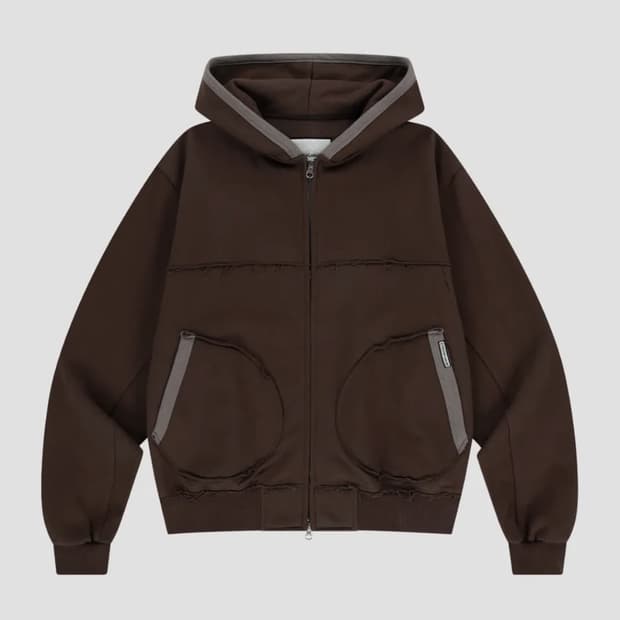 더바이닐하우스 후드집업 S
