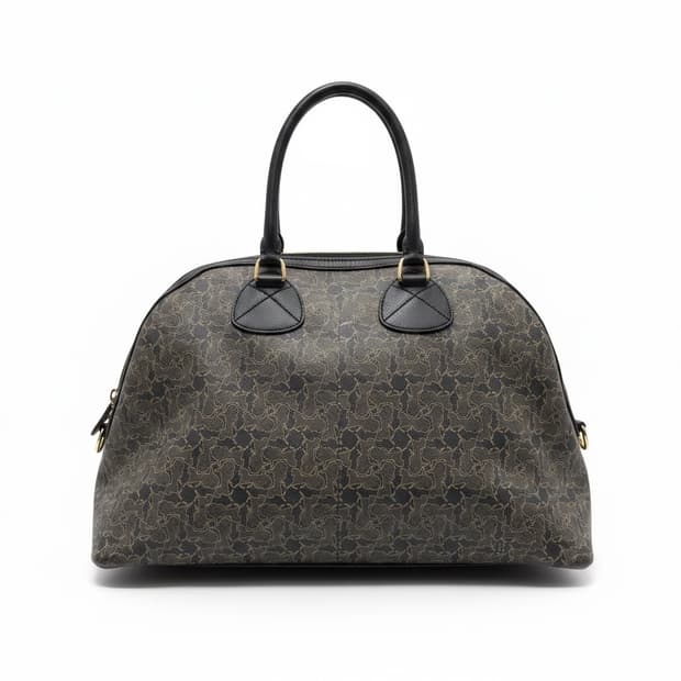 올드 셀린느 정품 설키로고 미니 보스턴 가방