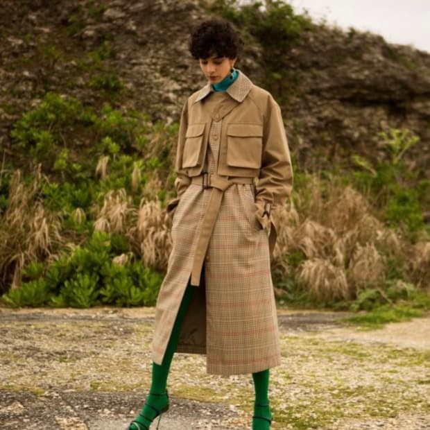 엔더슨벨 트렌치 3-way 코트