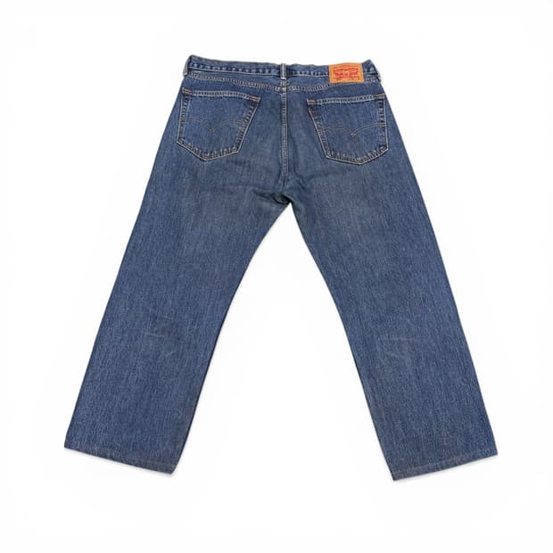 36 리바이스505 중청 데님팬츠