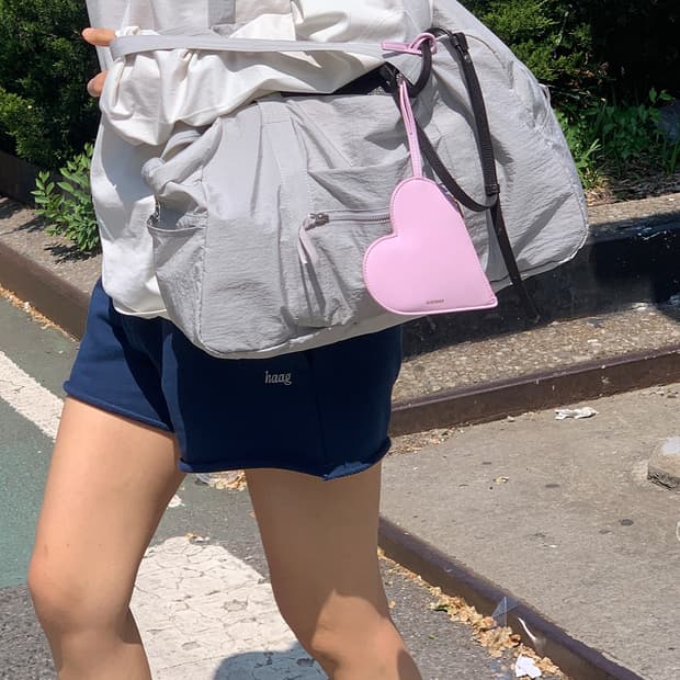 haag 더플백 실버