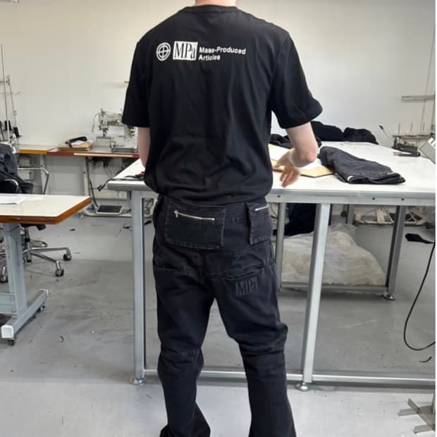 플라스틱 프로덕트 MPA bag pants black
