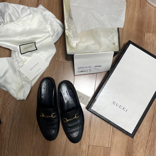 구찌 조르단 로퍼 36