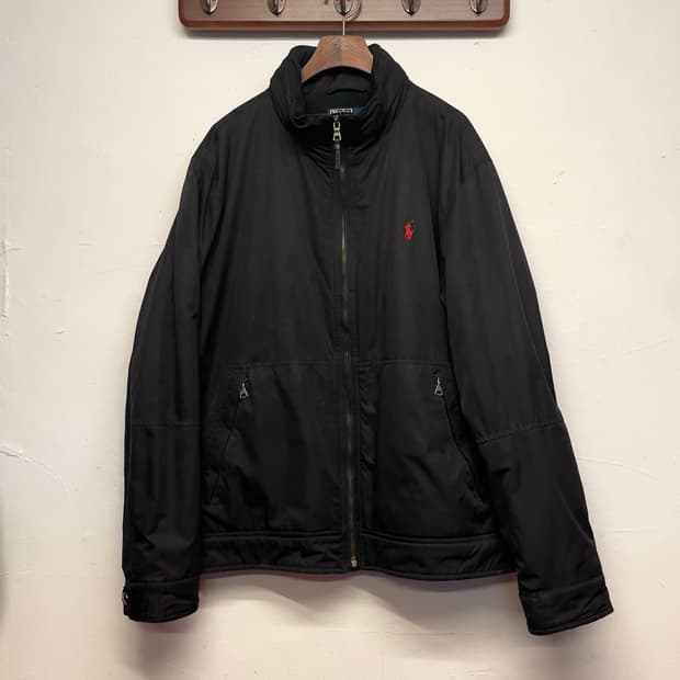 폴로 랄프로렌 블랙 봄버 자켓  