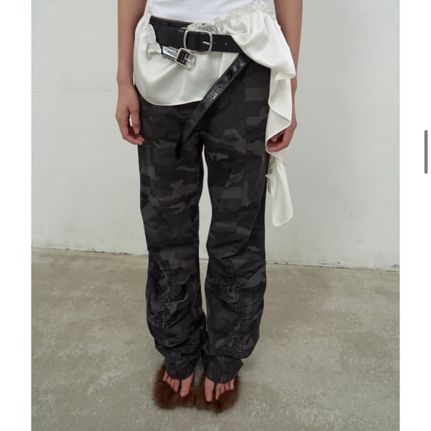 LCDC CAMOUFLAGE STRING TROUSERS