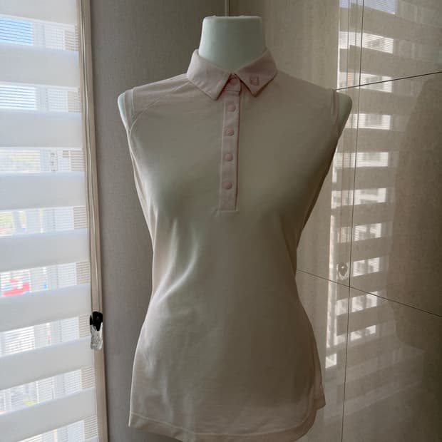 풋조이 FJ 골프 여성 PK 나시 티셔츠 핑크 S