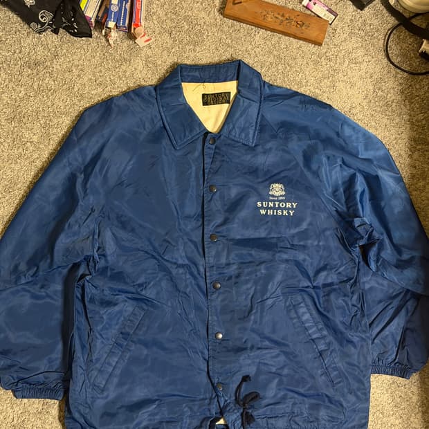 SUNTORY 산토리 보스 위스키 코치자켓
