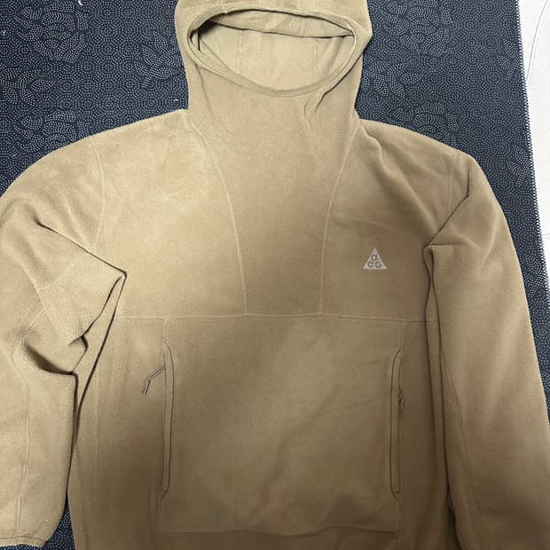 나이키 ACG 폴라텍 울프 트리 풀오버 후디 골든베이지105XL