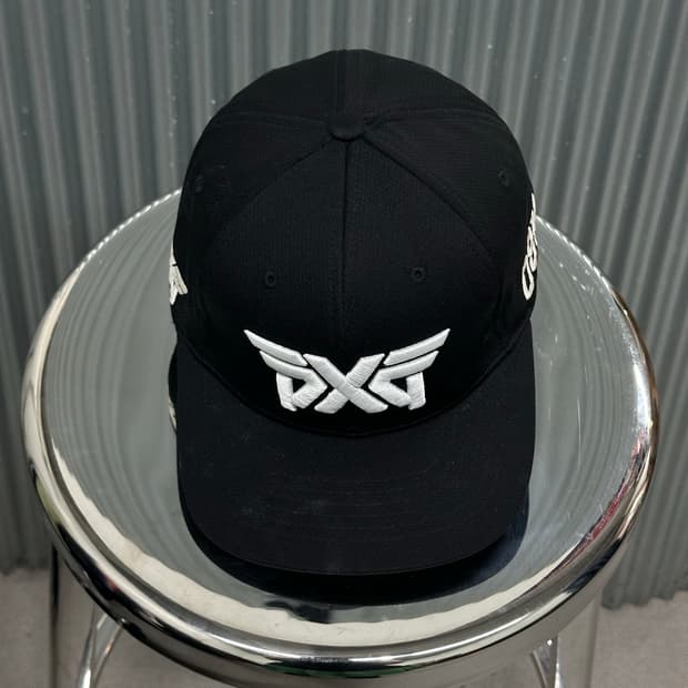 [L/XL] 피엑스지 PXG 0811 스냅백 피티드 골프캡 블랙 