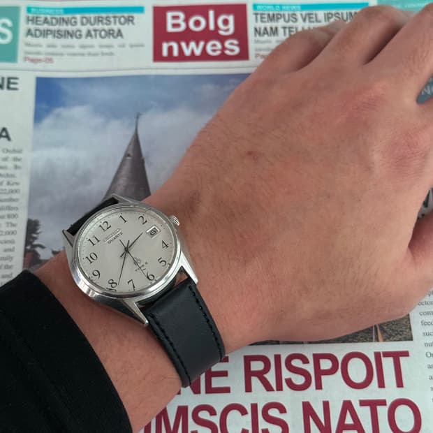 세이코 Seiko 쿼츠 타입 2 아라비안