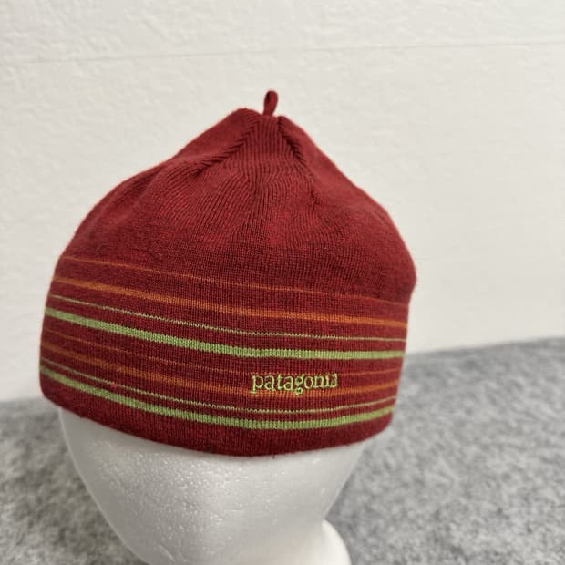 파타고니아 멀티스트라이프 라이트 니트 비니