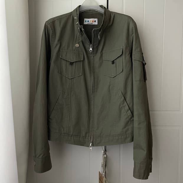 모래하우스 그래블 필드 자켓 카키