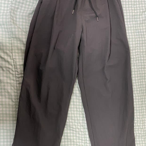 슬로우스테디클럽 나일론 와이드팬츠